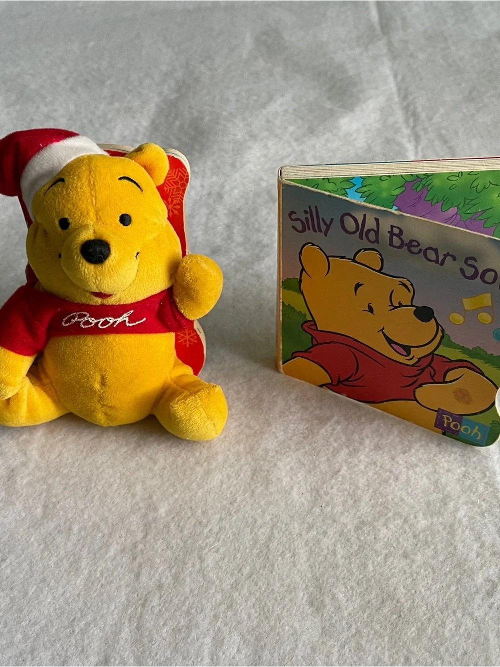 Winnie Pooh Books Set 2 Christmas Friendly Tales 1998 Silly Old Bear Songs 1997